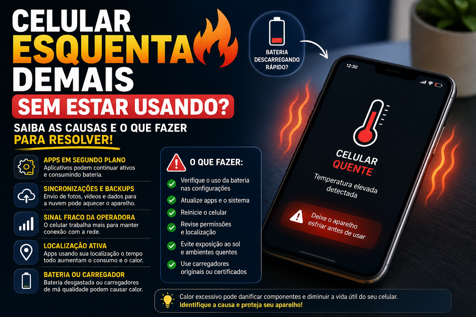 Celular Esquenta Demais Causas e Soluções